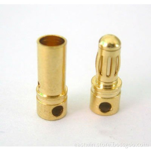 Gold Plated 3.5mm Banana Connector